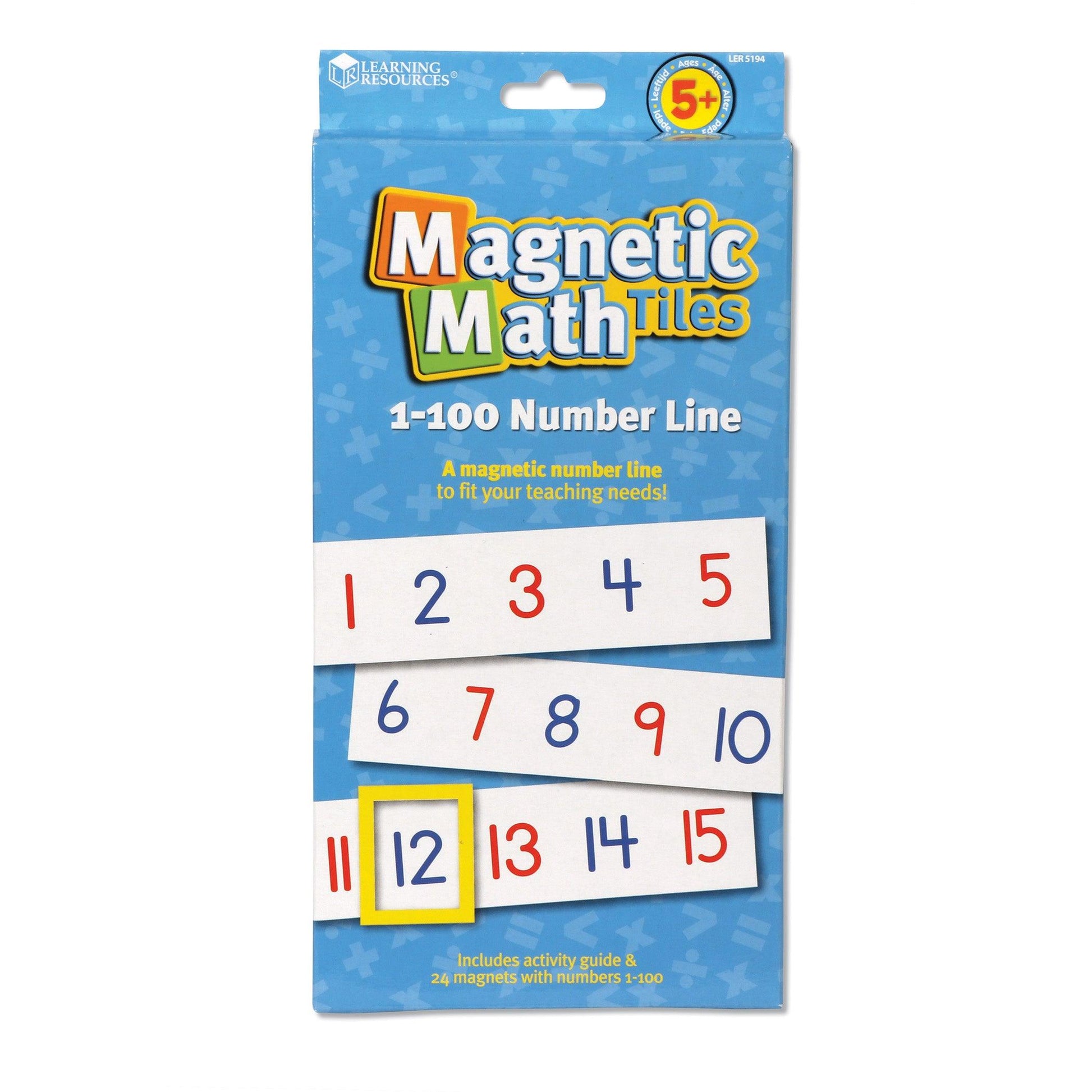 Magnetic Number Line, 1-100 - Loomini