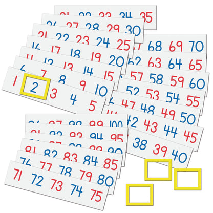 Magnetic Number Line, 1-100 - Loomini