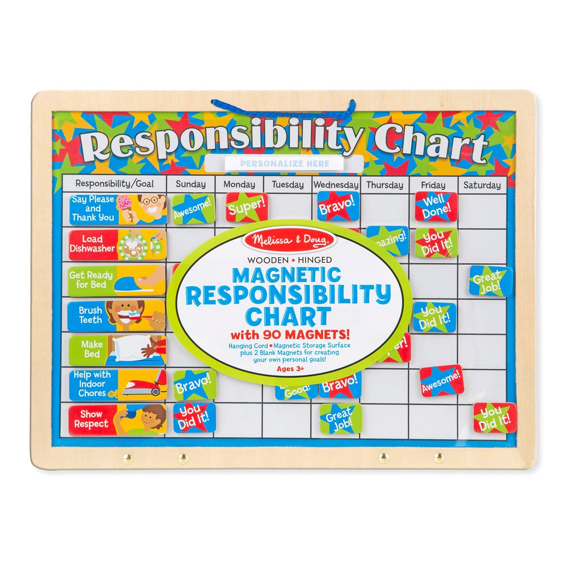 Magnetic Responsibility Chart - Loomini