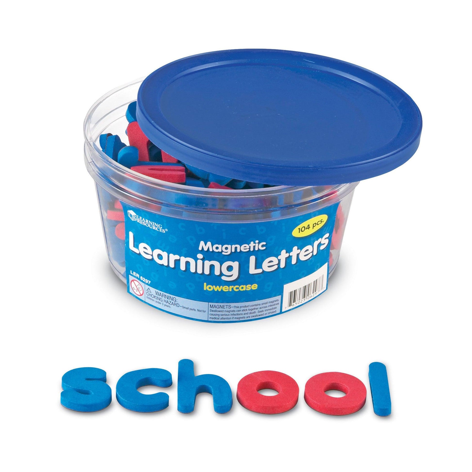 Magnetic Soft Foam Learning Letters, Lowercase - Loomini