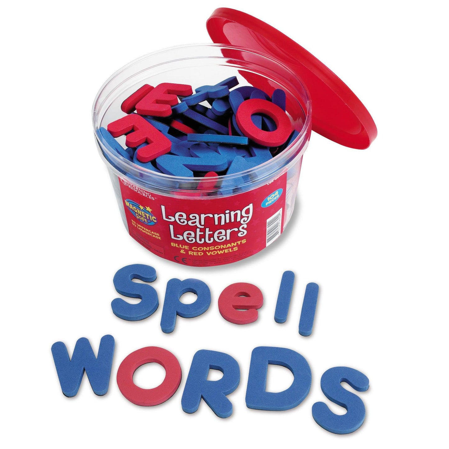 Magnetic Soft Foam Learning Letters, Uppercase & Lowercase - Loomini