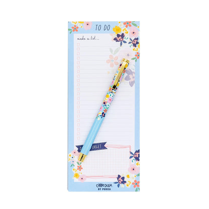 Magnetic To Do List - Ditzy Floral - Pack 6 - Loomini