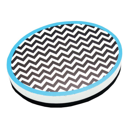 Magnetic Whiteboard Eraser, Chevron, Pack of 6 - Loomini