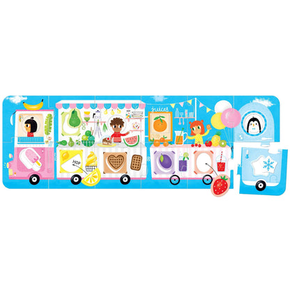 Make-a-Match Puzzle Food Truck - Loomini