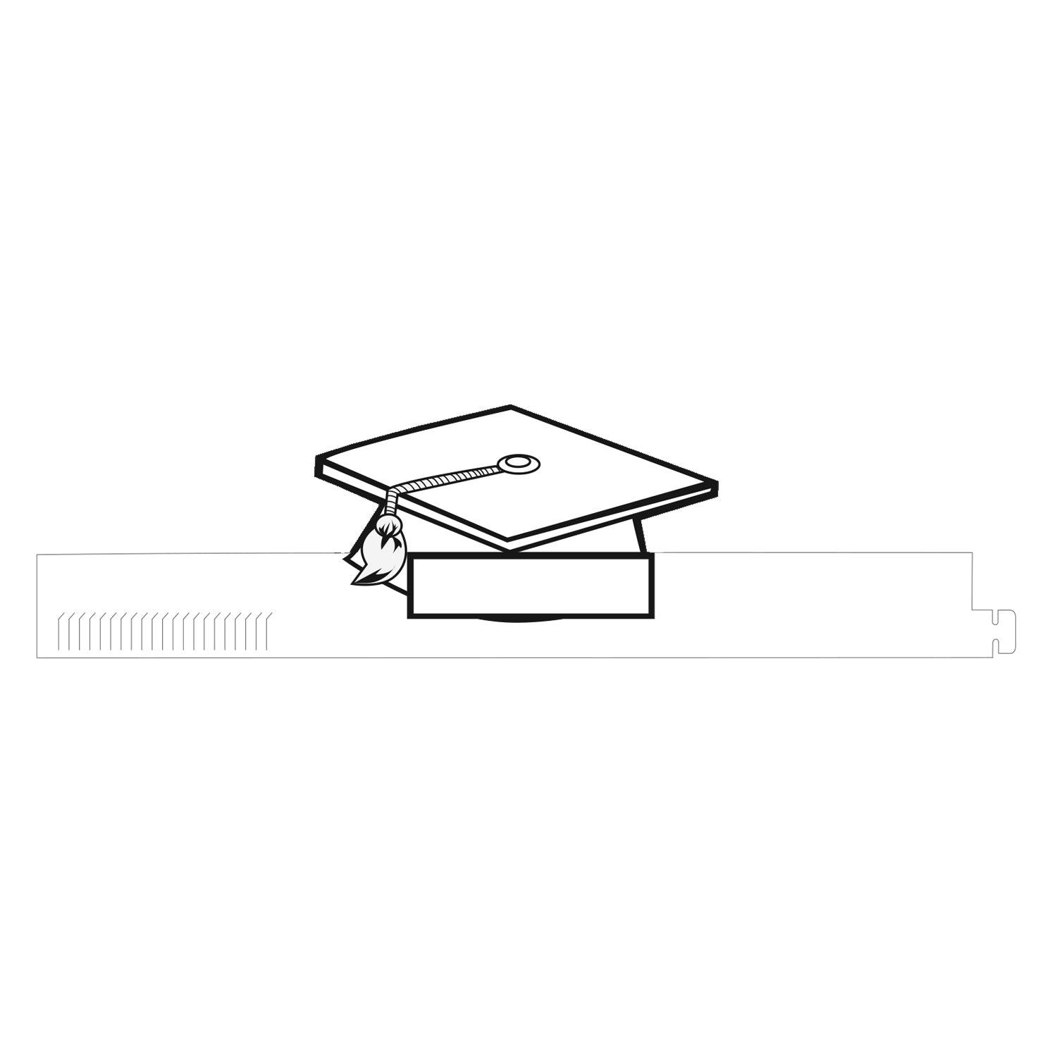 Make Your Own Grad Cap, Pack of 24 - Loomini