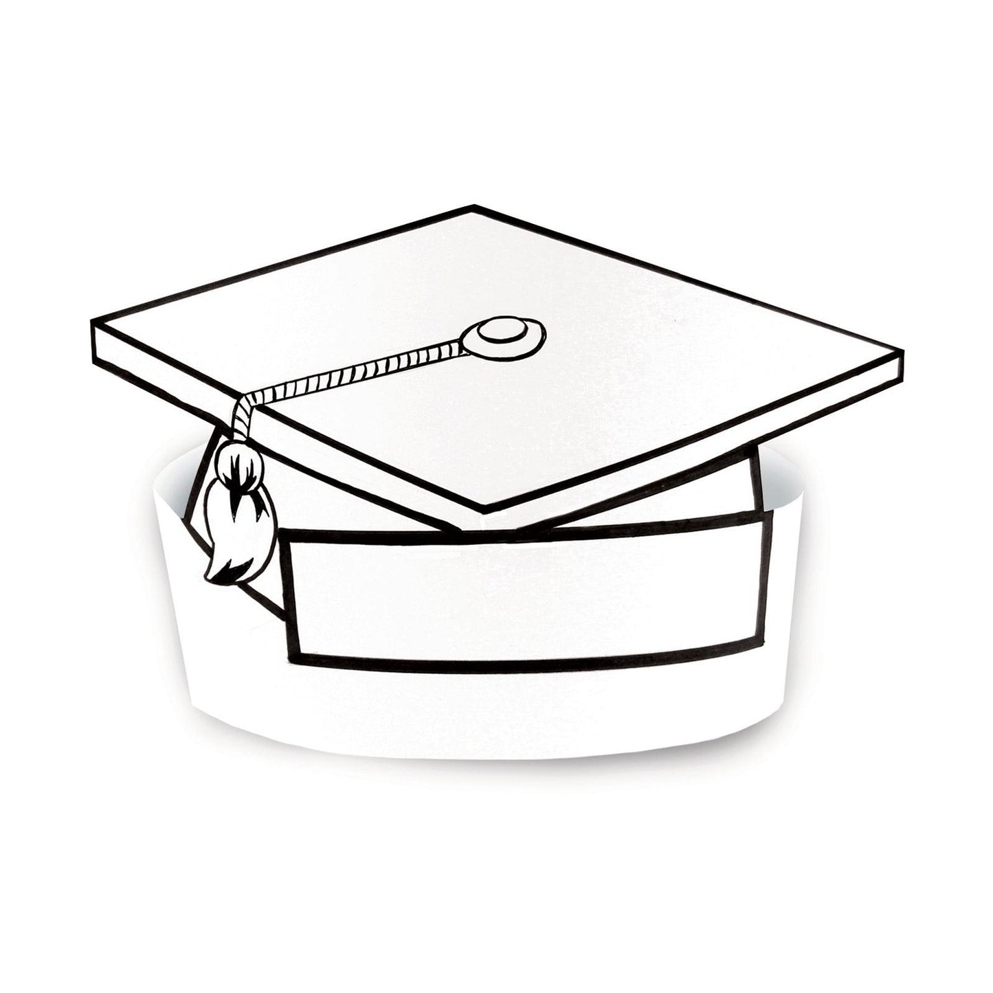 Make Your Own Grad Cap, Pack of 24 - Loomini