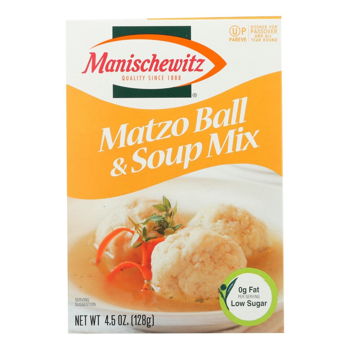 Manischewitz - Matzo Ball And Soup Mix - Case Of 24 - 4.5 Oz. - Loomini
