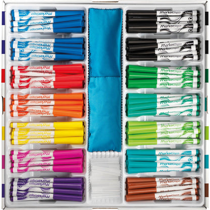 Marker'Peps Dry Erase Markers School Pack, Pack of 168 - Loomini