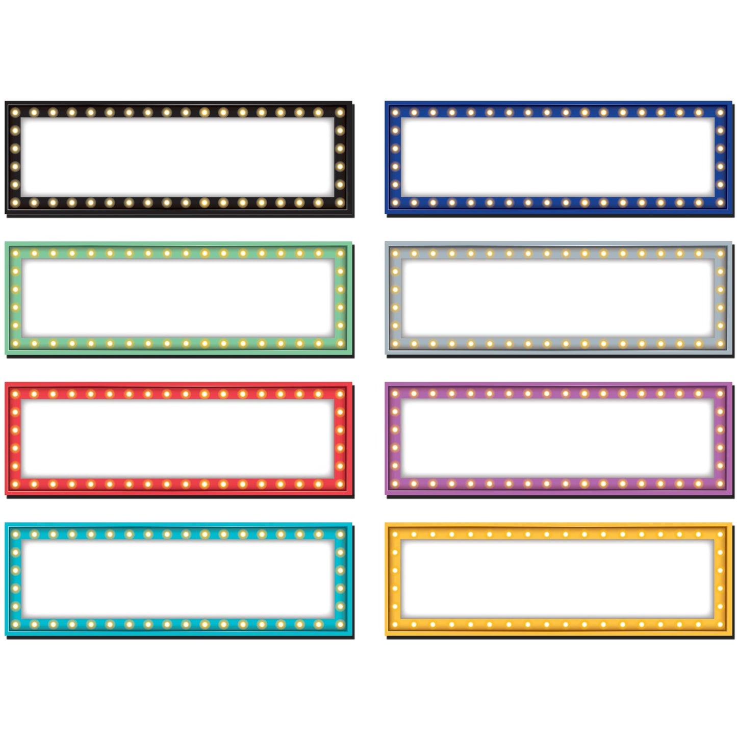 Marquee Labels Magnetic Accents, 20 Per Pack, 3 Packs - Loomini