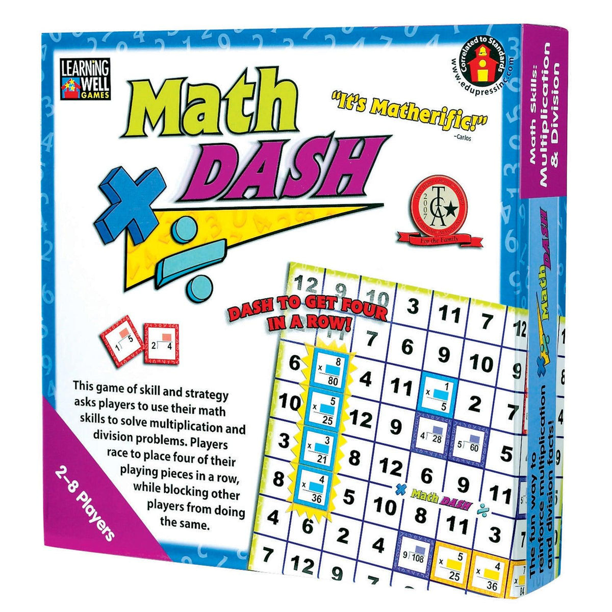 Dashes Math Game Math Dash Game: Multiplication & Division - Loomini