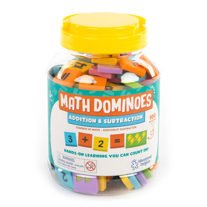 Math Dominoes — Addition & Subtraction - Loomini