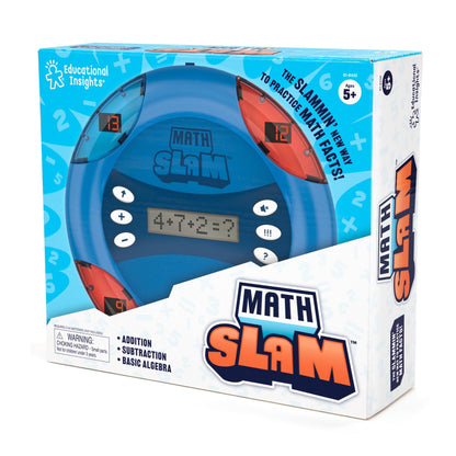 Math Slam™ Handheld Electronic Math Game - Loomini