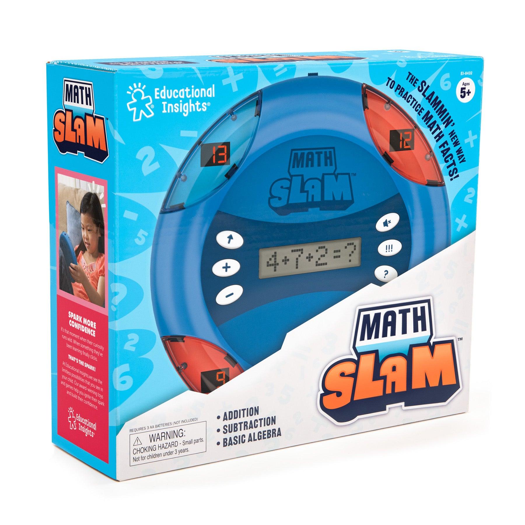 Math Slam™ Handheld Electronic Math Game - Loomini