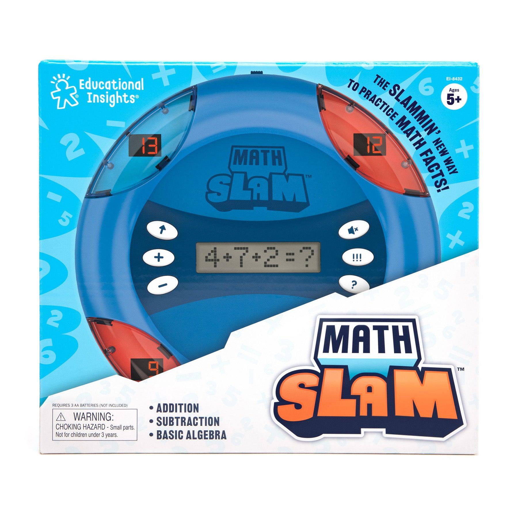 Math Slam™ Handheld Electronic Math Game - Loomini