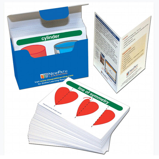 Math Vocabulary Flash Cards, Grades 1-2 - Loomini