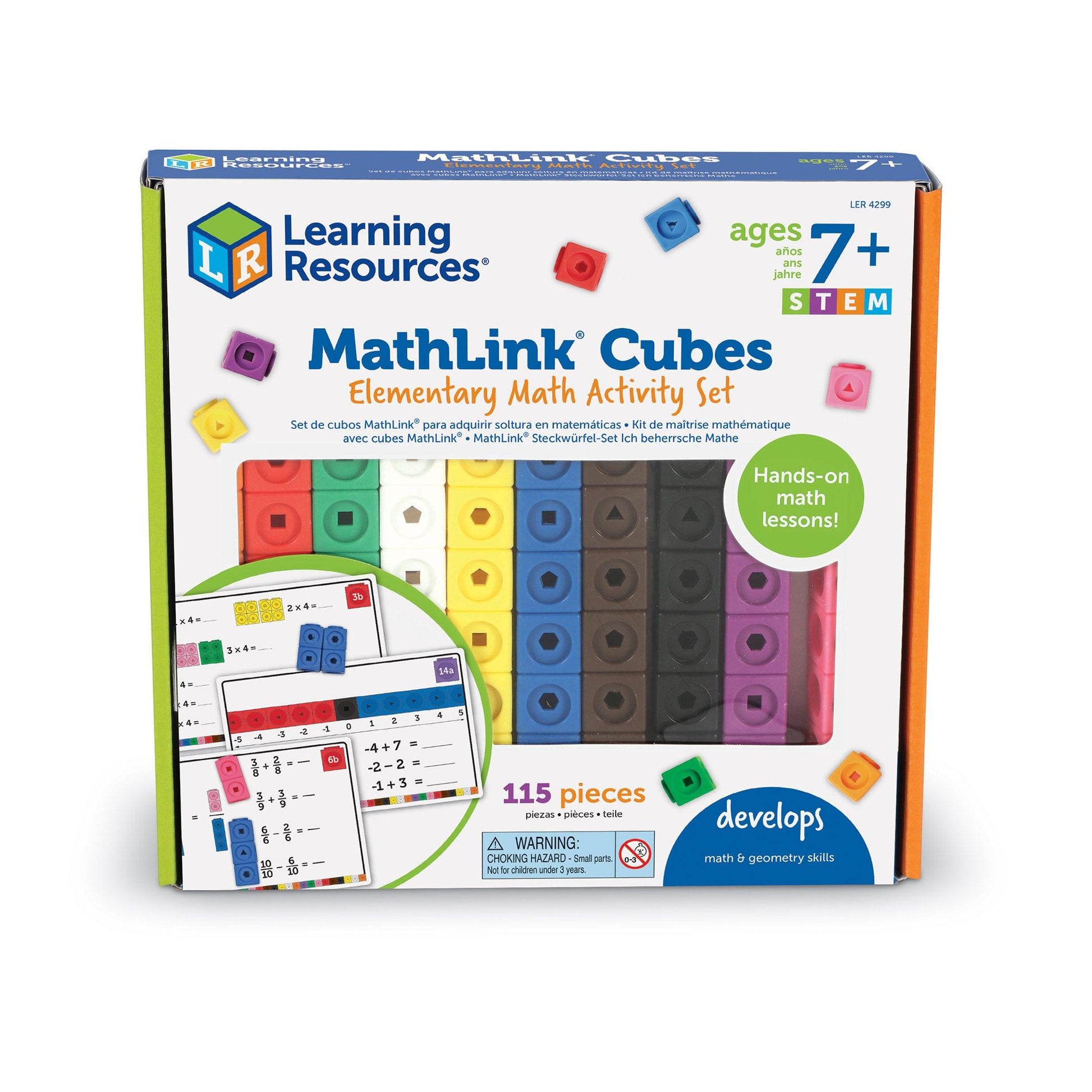Mathlink Cube Math Activity Set - Loomini