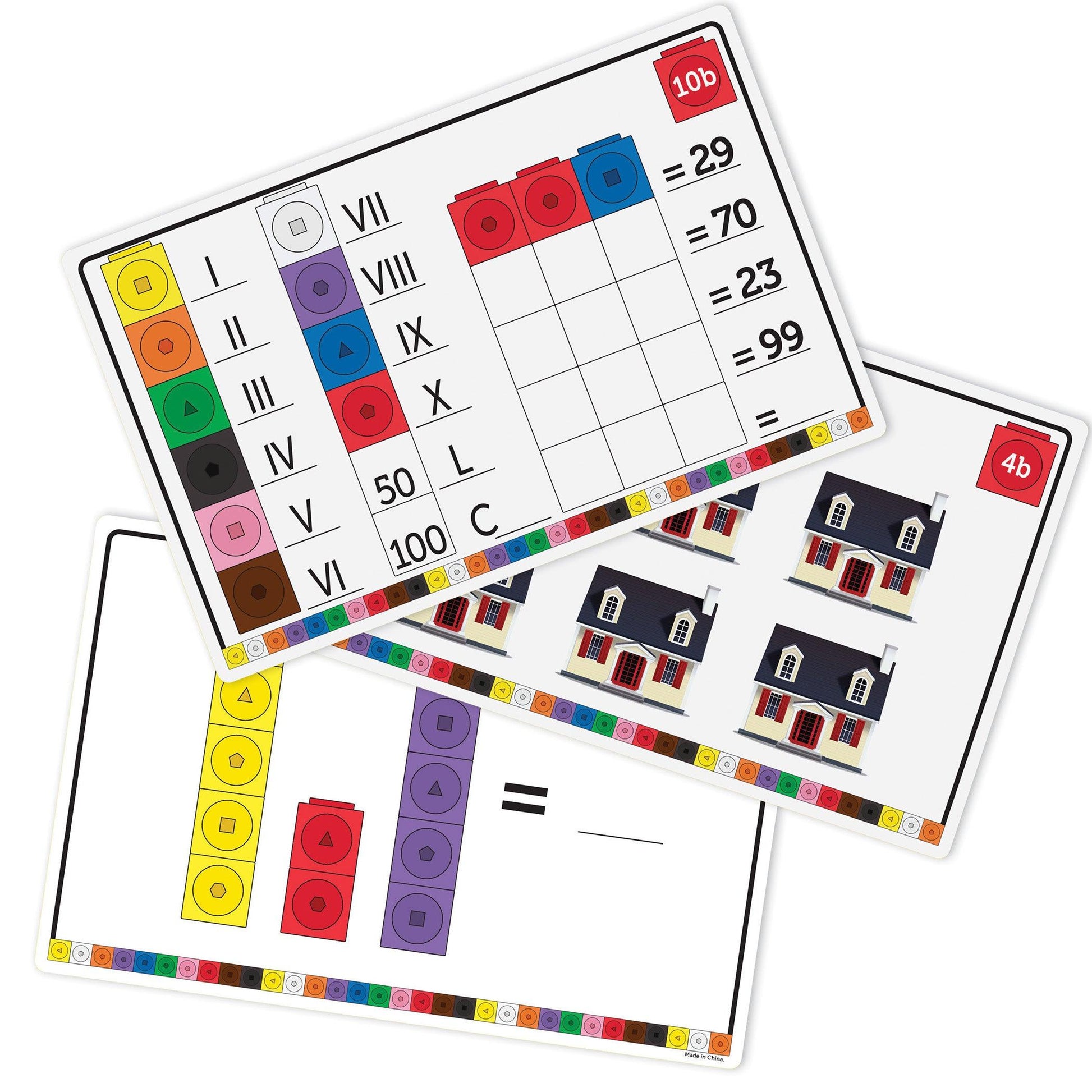 Mathlink Cube Math Activity Set - Loomini