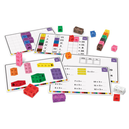 Mathlink Cube Math Activity Set - Loomini