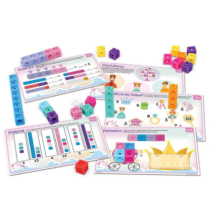 Mathlink® Cubes Kindergarten Math Activity Set: Fantasticals! - Loomini