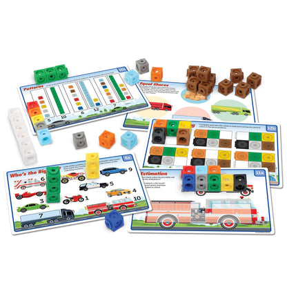 Mathlink® Cubes Kindergarten Math Activity Set: Mathmobiles! - Loomini