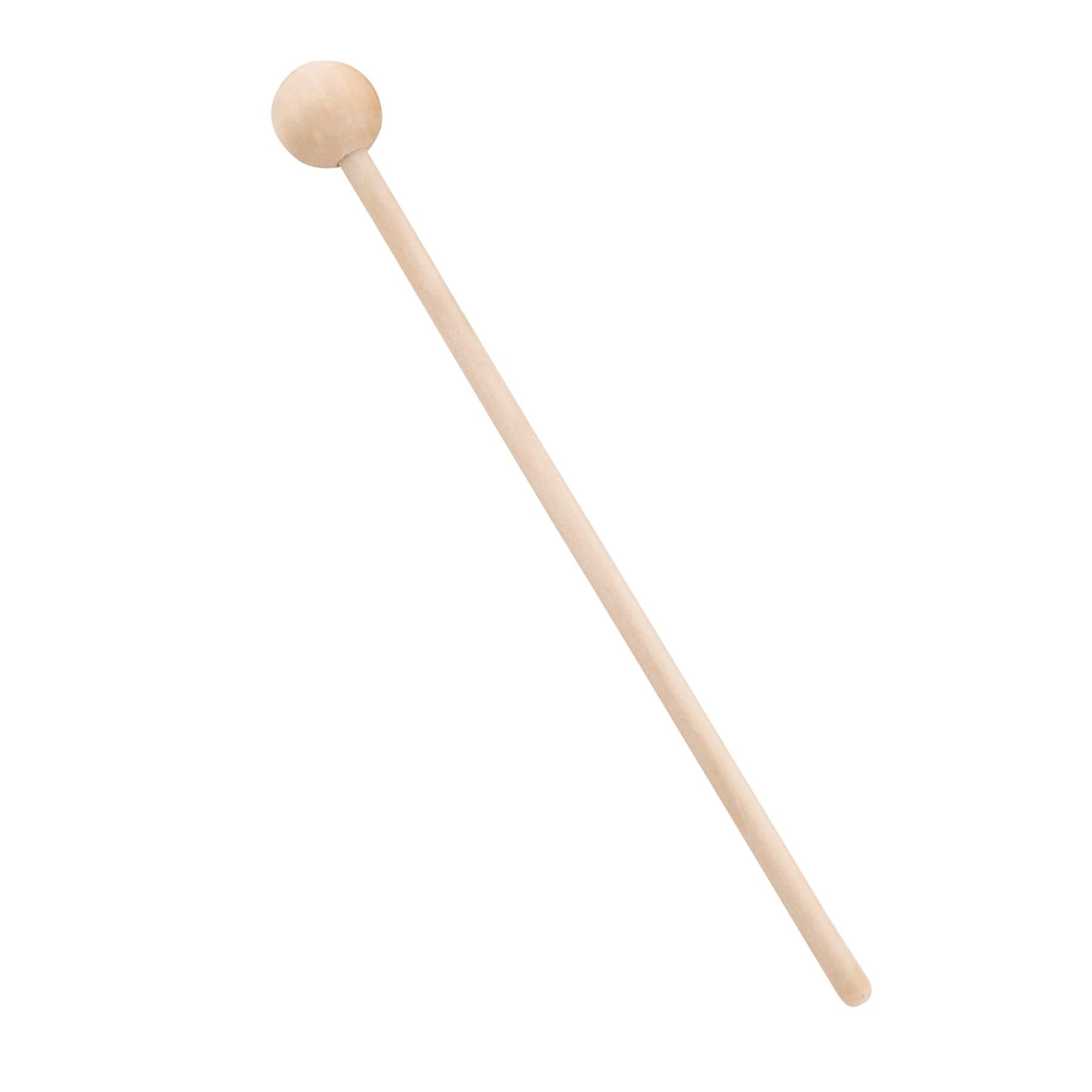 Medium Guiro Crow Sounder with Mallet, Pack of 3 - Loomini