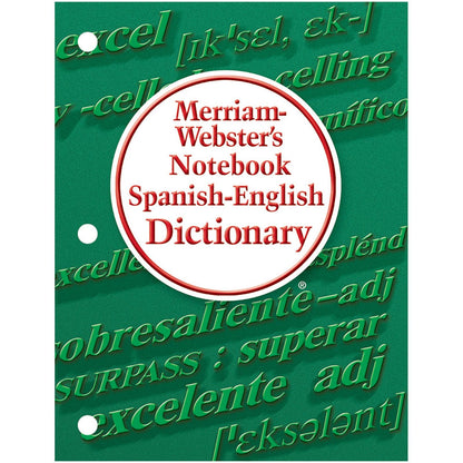 Merriam-Webster's Notebook Spanish-English Dictionary, Pack of 6 - Loomini