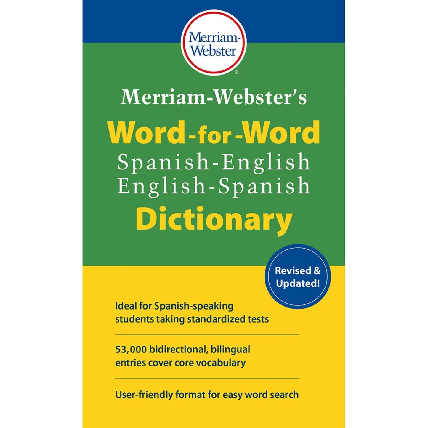 Merriam-Webster's Word-for-Word Spanish-English Dictionary, Pack of 3 - Loomini