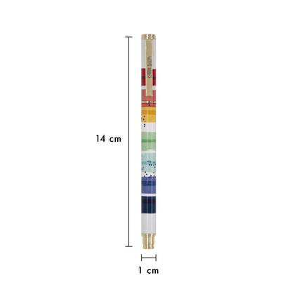 Metal Gel Pen - Color Wash - Pack 6 - Loomini