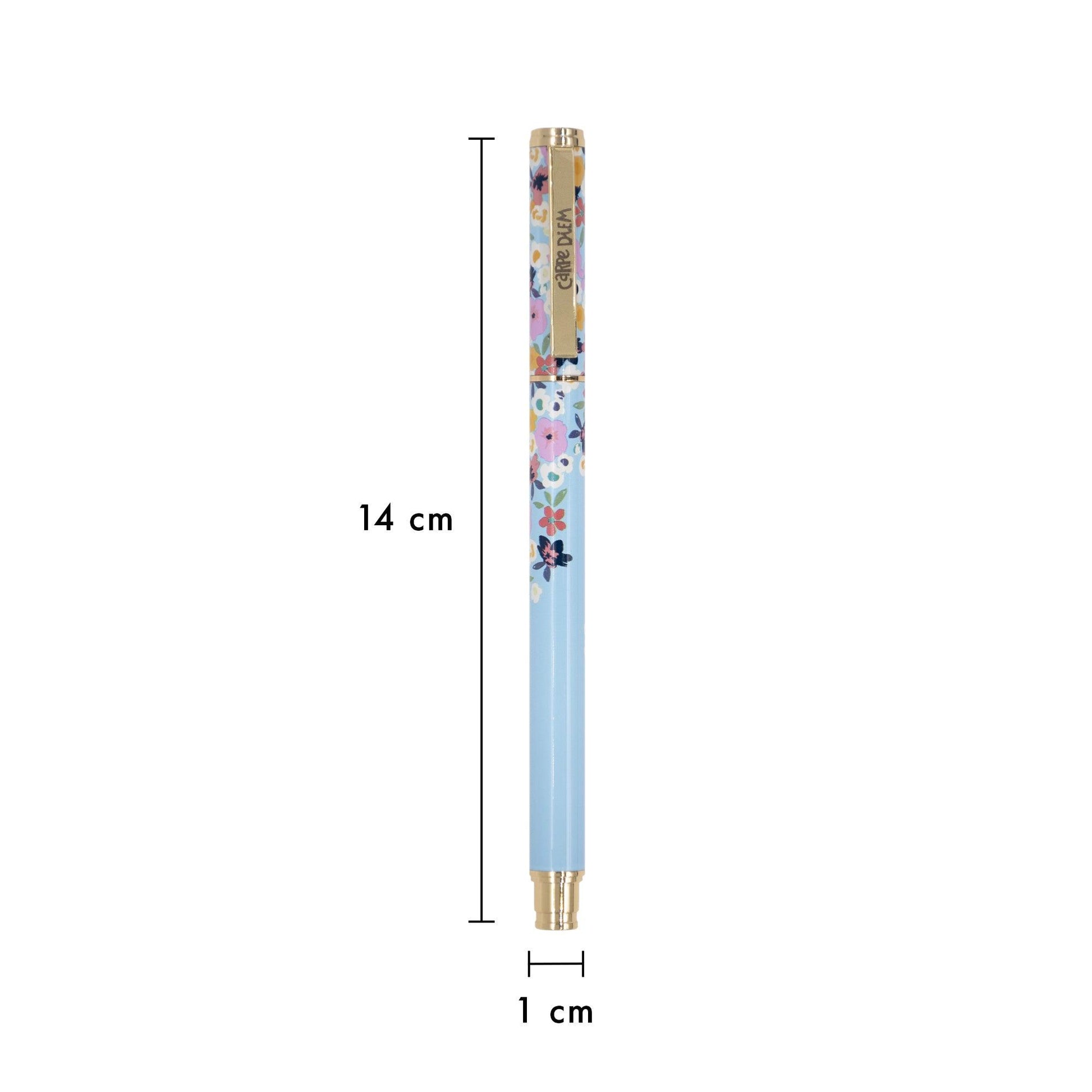 Metal Gel Pen - Ditzy Floral - Pack 6 - Loomini