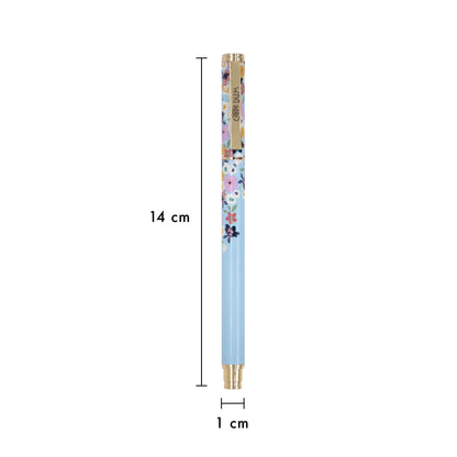 Metal Gel Pen - Ditzy Floral - Pack 6 - Loomini