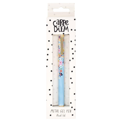 Metal Gel Pen - Ditzy Floral - Pack 6 - Loomini