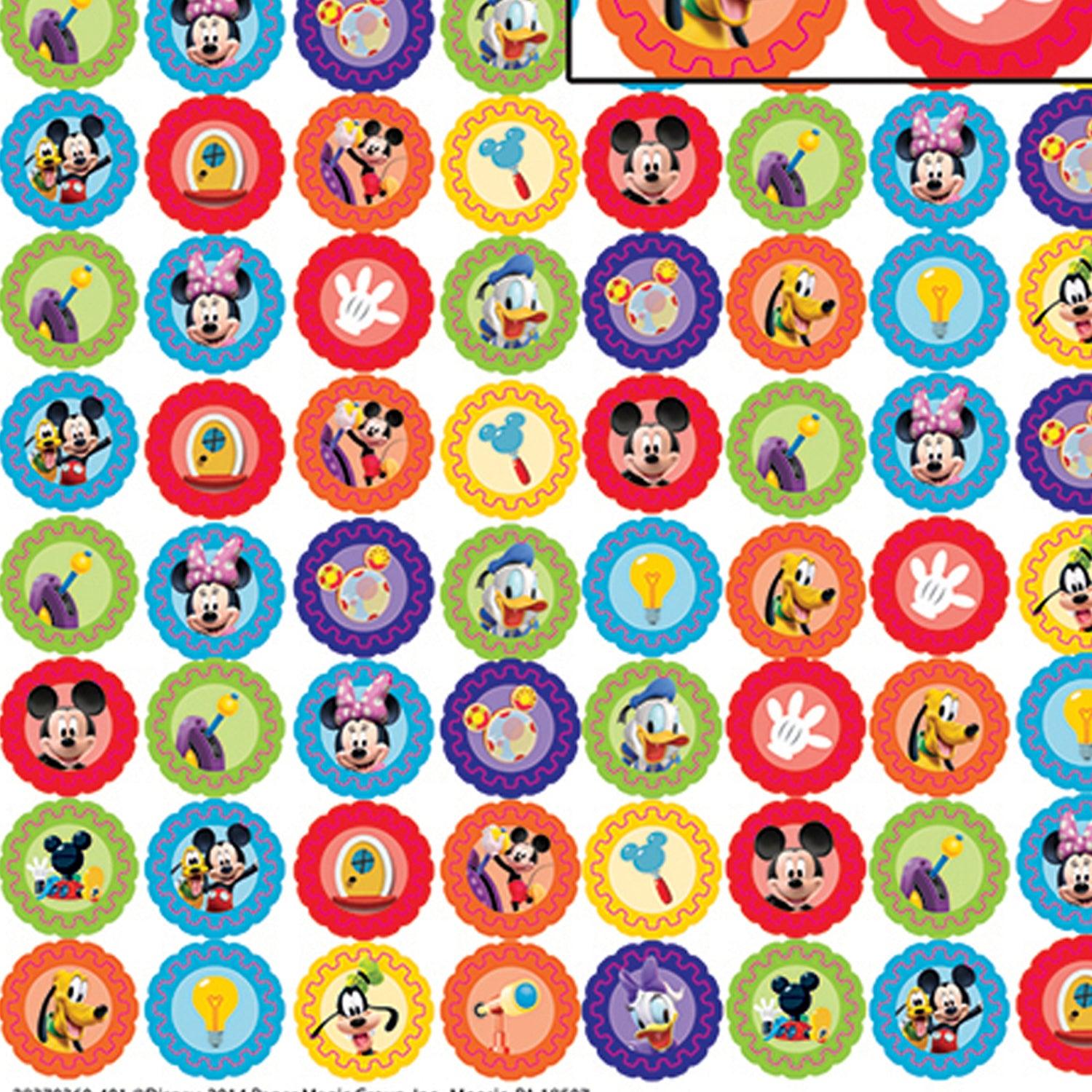 Mickey Mouse Clubhouse® Gears Mini Stickers, 704 Per Pack, 12 Packs - Loomini