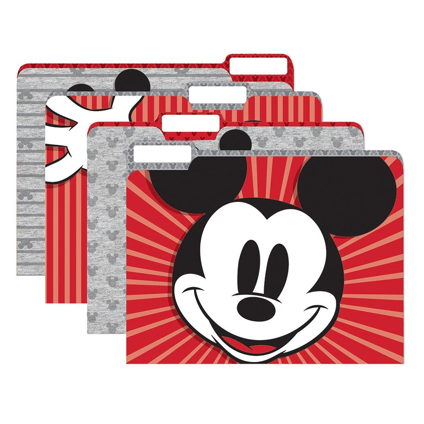 Mickey Mouse® Throwback File Folders, 4 Per Pack, 6 Packs - Loomini