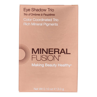 Mineral Fusion - Eye Shadow Trio - Esp Gold - 0.1 Oz. - Loomini
