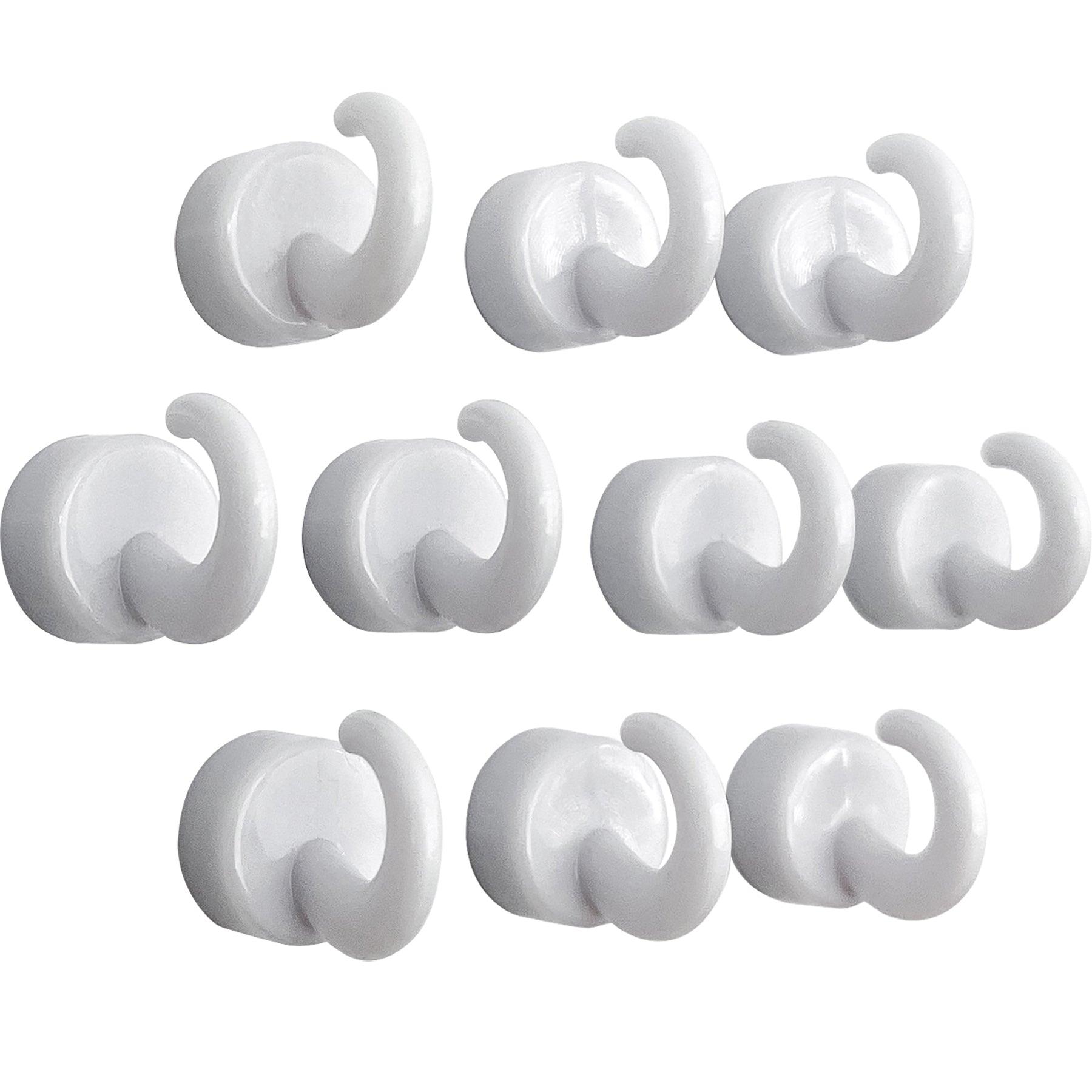 Mini Hook Magnets, 10 Per Pack, 2 Packs - Loomini