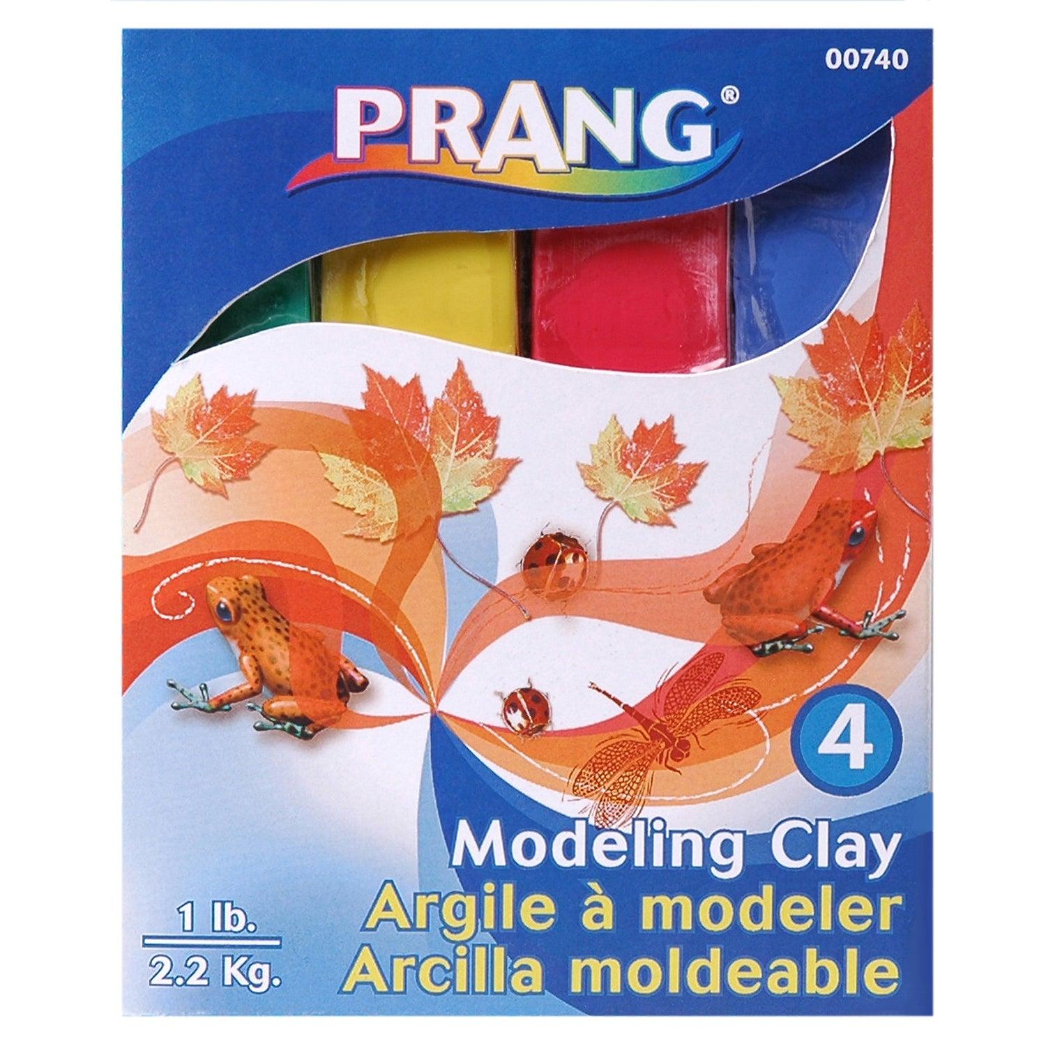 Modeling Clay, Assorted, 1 lb. Per Pack, 6 Packs - Loomini