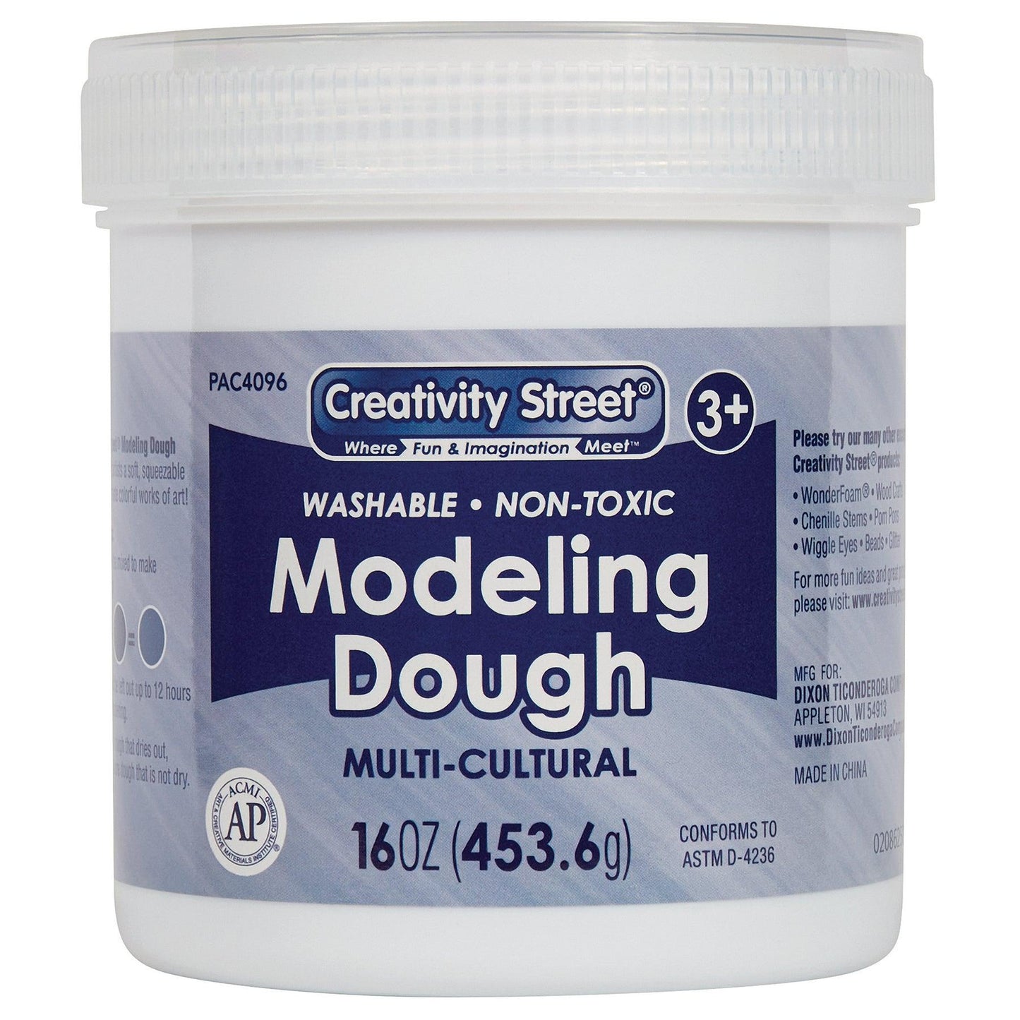 Modeling Dough, 6 Multi-Cultural Assortment, 1 lb. Per Color, 6 Pieces - Loomini