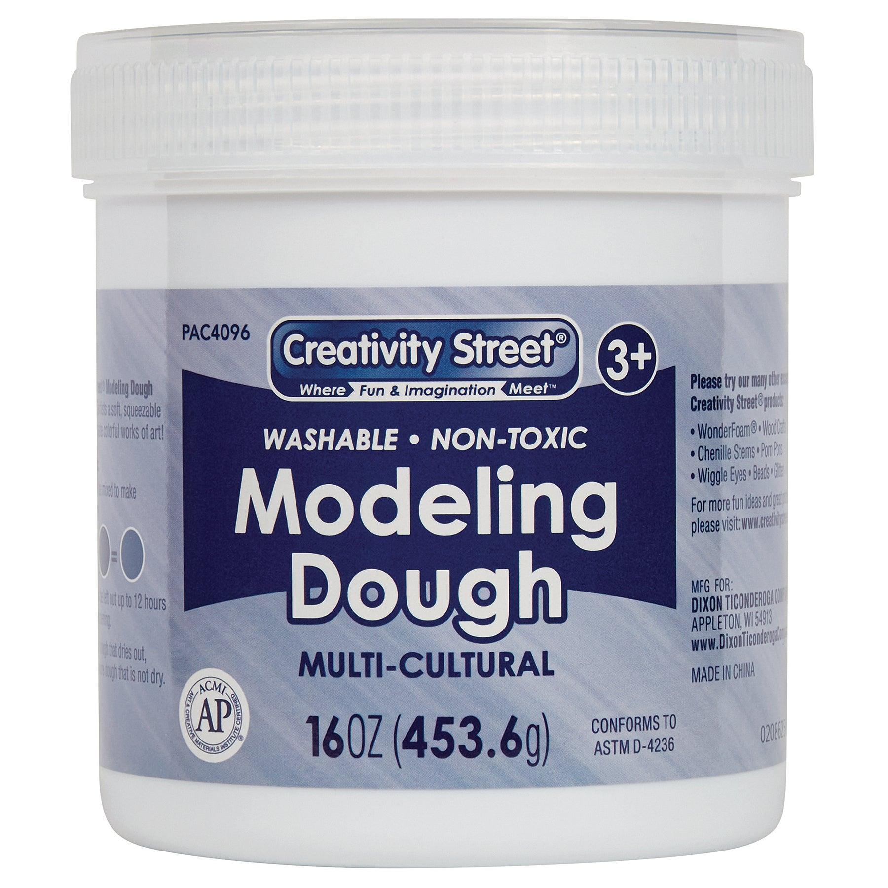 Modeling Dough, 6 Multi-Cultural Assortment, 1 lb. Per Color, 6 Pieces - Loomini