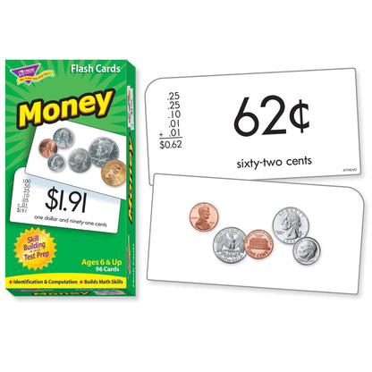 Money Skill Drill Flash Cards, 3 Packs - Loomini
