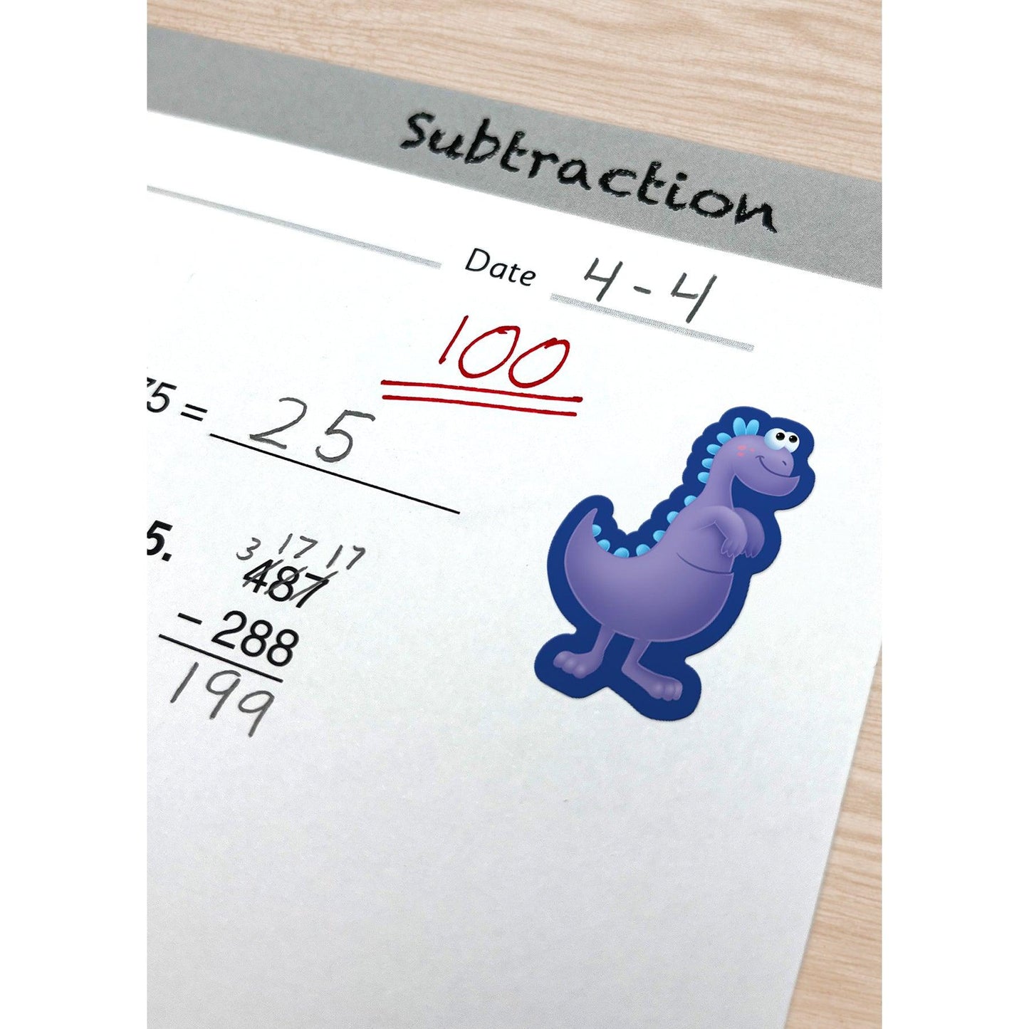 Monsters Stickers, 96 Per Pack, 12 Packs - Loomini