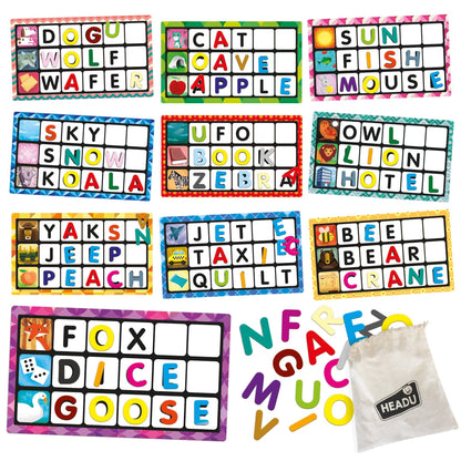 Montessori Touch Bingo Letters & Words - Loomini