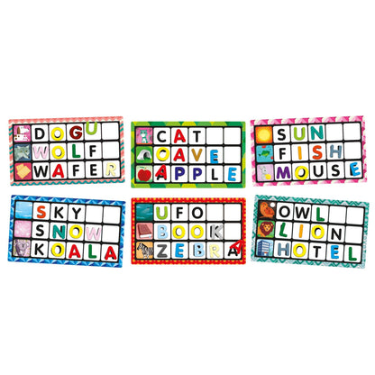 Montessori Touch Bingo Letters & Words - Loomini