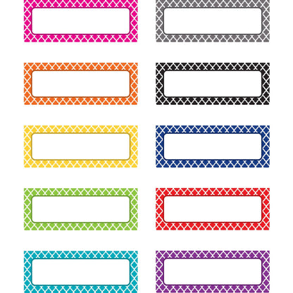 Moroccan Magnetic Labels, 30 Per Pack, 2 Packs - Loomini