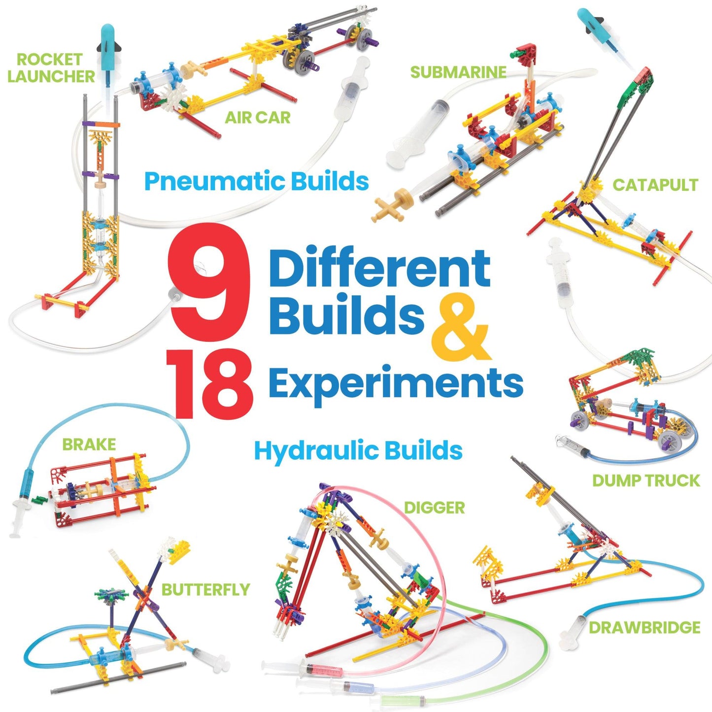 Moving Creations with K'NEX Activity Set - Loomini