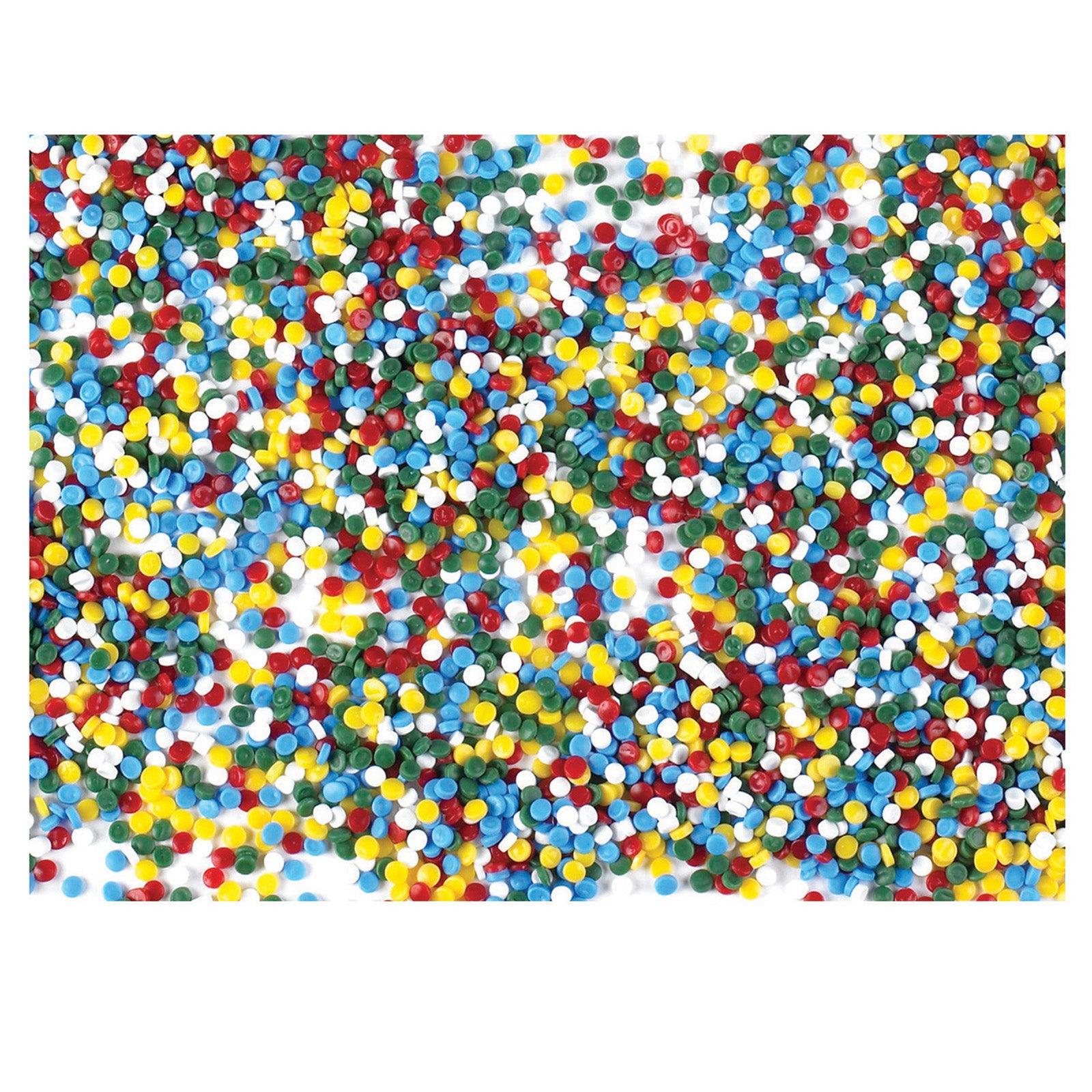Multi-Colored Kidfetti Play Pellets, 10 lbs - Loomini