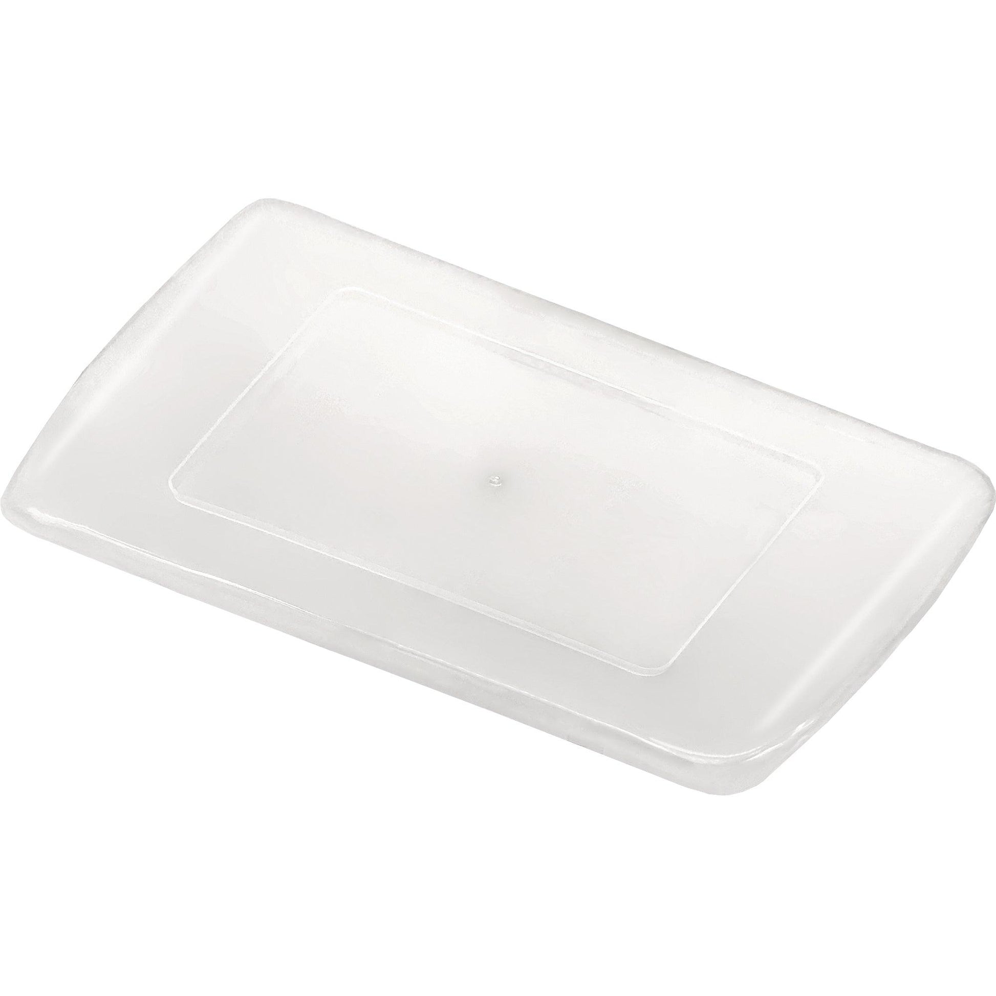 Multi-Purpose Bin Lid, Clear, Pack of 6 - Loomini