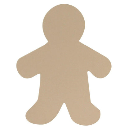 Multicultural Colors People Shape Card Stock Cut-Outs, 16" Me Kid, 24 Per Pack, 2 Packs - Loomini