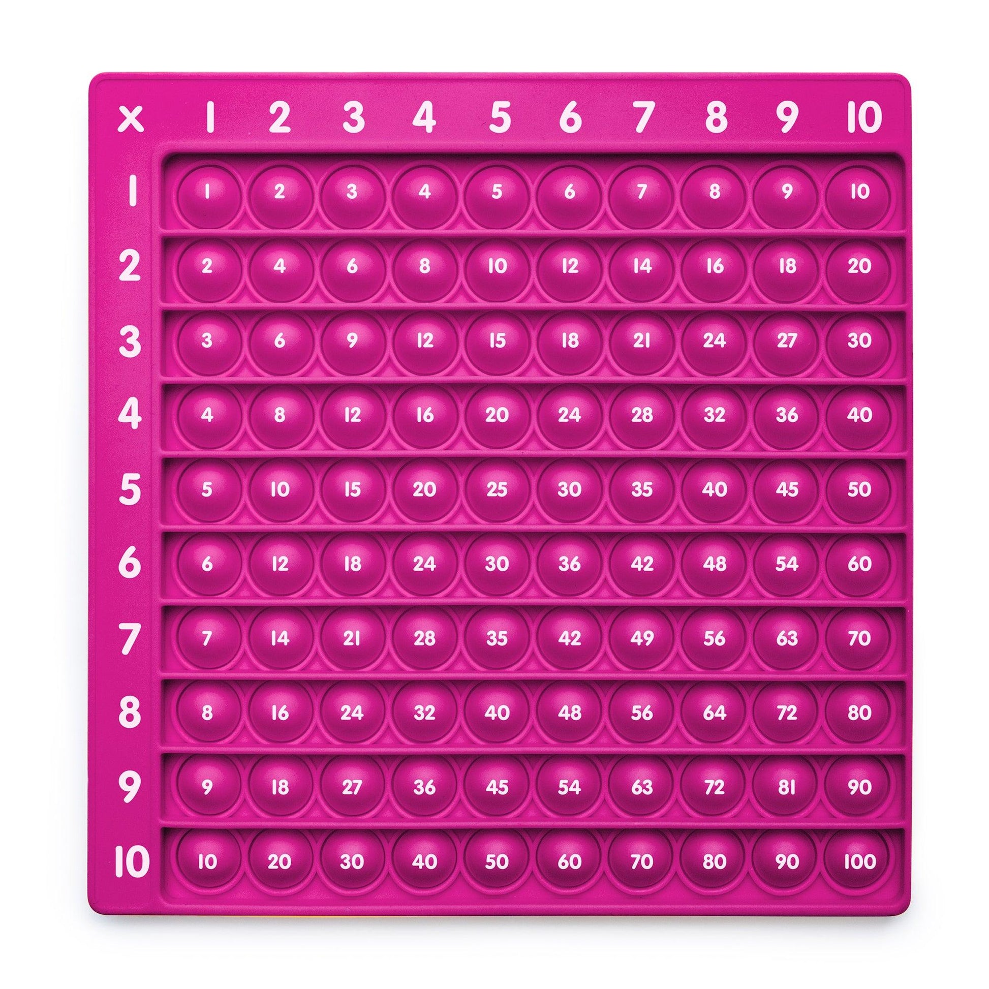 Multiplication Pop and Learn™ Bubble Board - Loomini