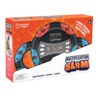 Multiplication Slam™ Handheld Electronic Math Game - Loomini