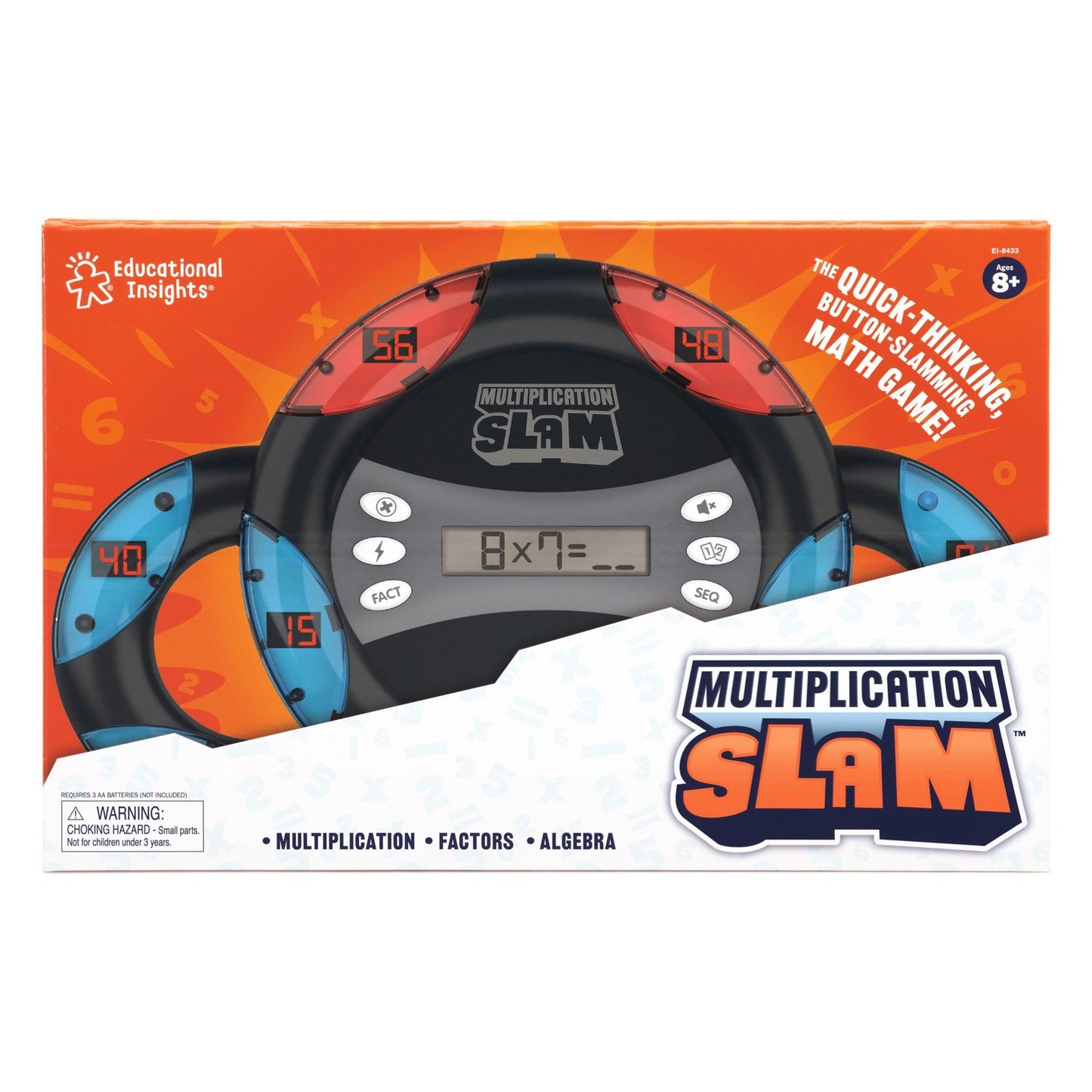 Multiplication Slam™ Handheld Electronic Math Game - Loomini